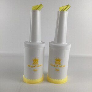 Bar Fruit Juice Store & Pour Containers Dole King Of Juices Drink Accessory Lot